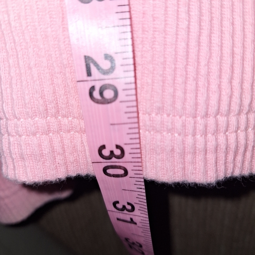 BoTee Pink Ribbed Flare Pants In A Womens Size X-Small. Pre-loved In Great Shape - Picture 5 of 8
